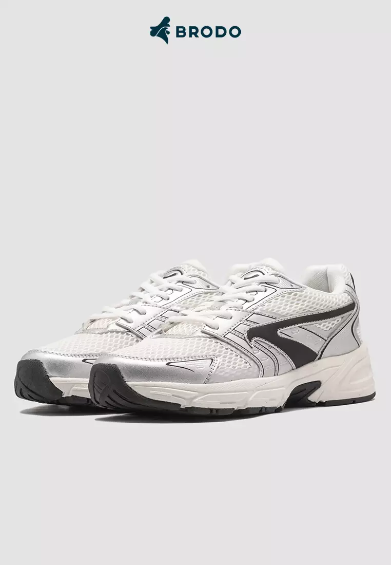 BRODO - Sneakers Ace Neptune Silver Ink OWS