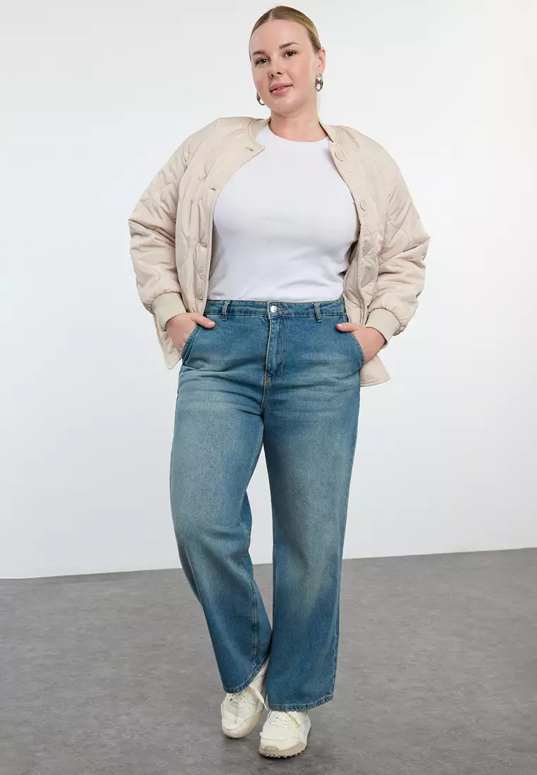 High Waist Wide Leg Jeans