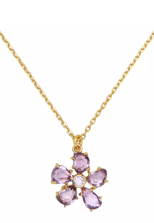 Paradise Mini Pendant Necklace - Multi KL455