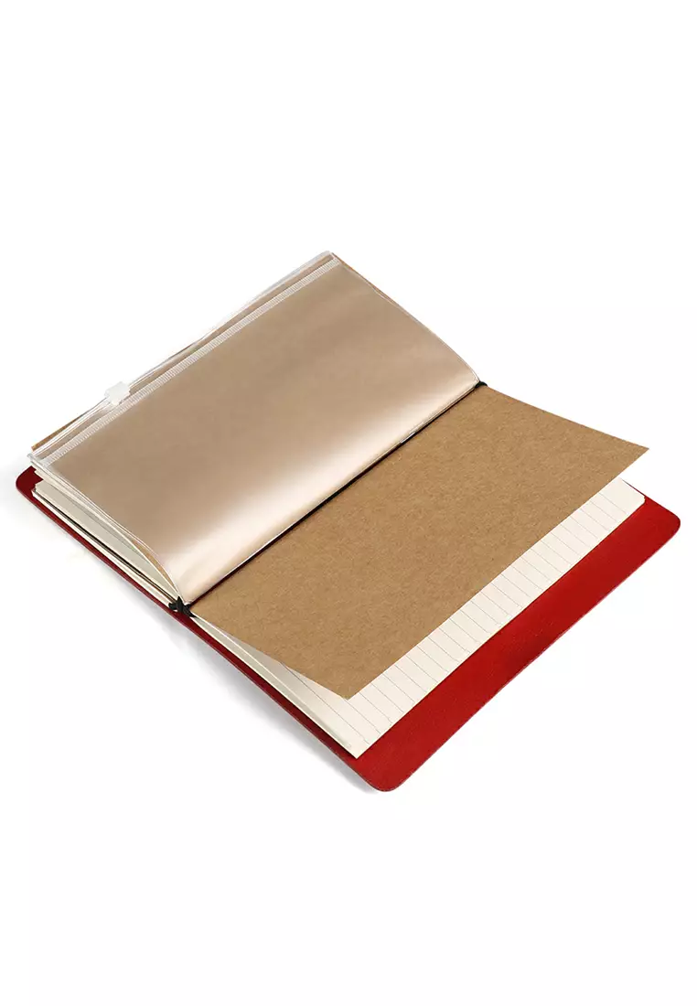 Handmade retro leather notebook