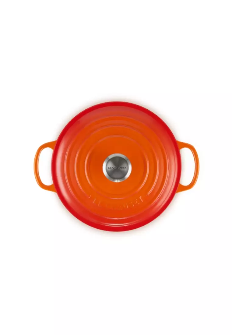 Le Creuset Le Creuset Signature Volcanic Cast Iron 20cm Round Casserole