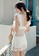 A-IN GIRLS white Sexy Gauze Big Backless One-Piece Swimsuit 1F049US9AB2156GS_3