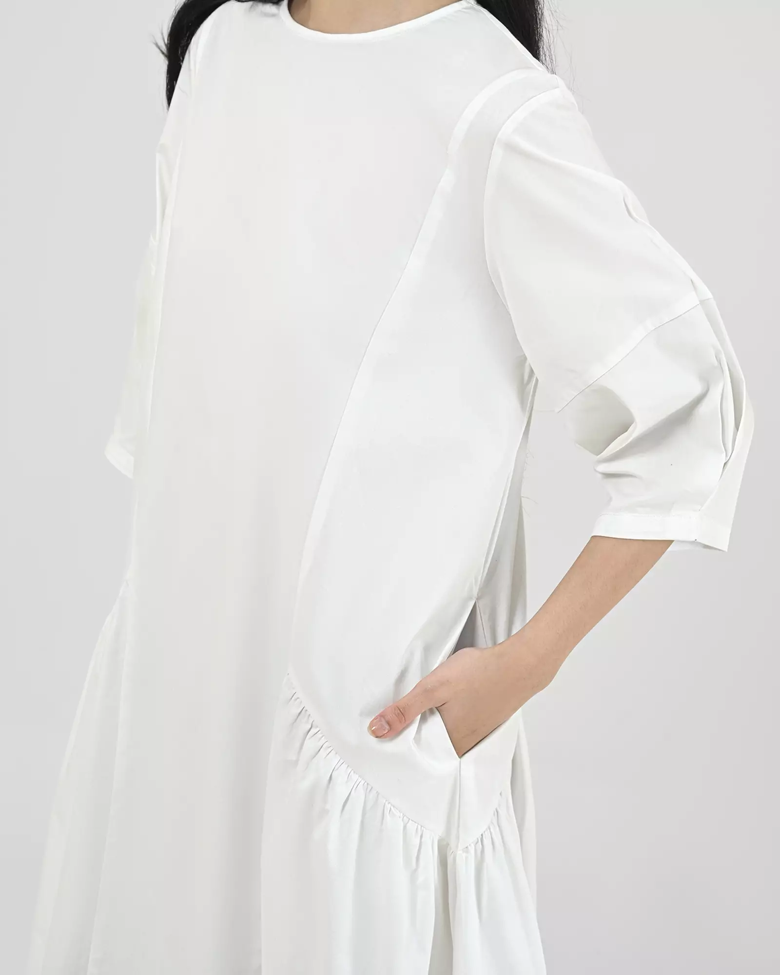 Geulis.id LULUSIA DRESS - Brokenwhite