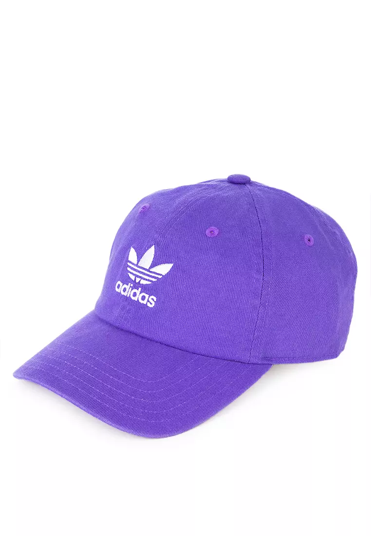 Purple hot sale adidas cap