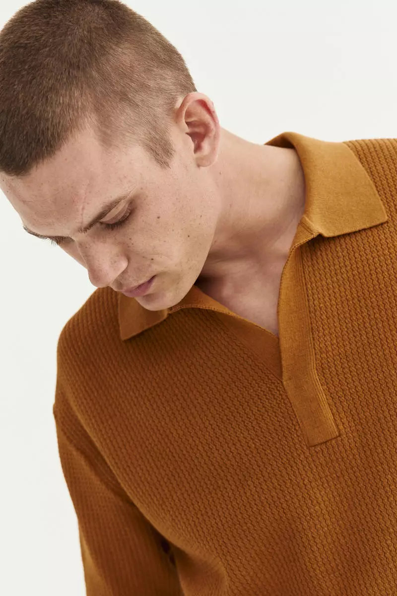 Regular Fit Knitted polo shirt