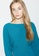 Sisley blue Short sweater dress 5BC79AAB07B327GS_2