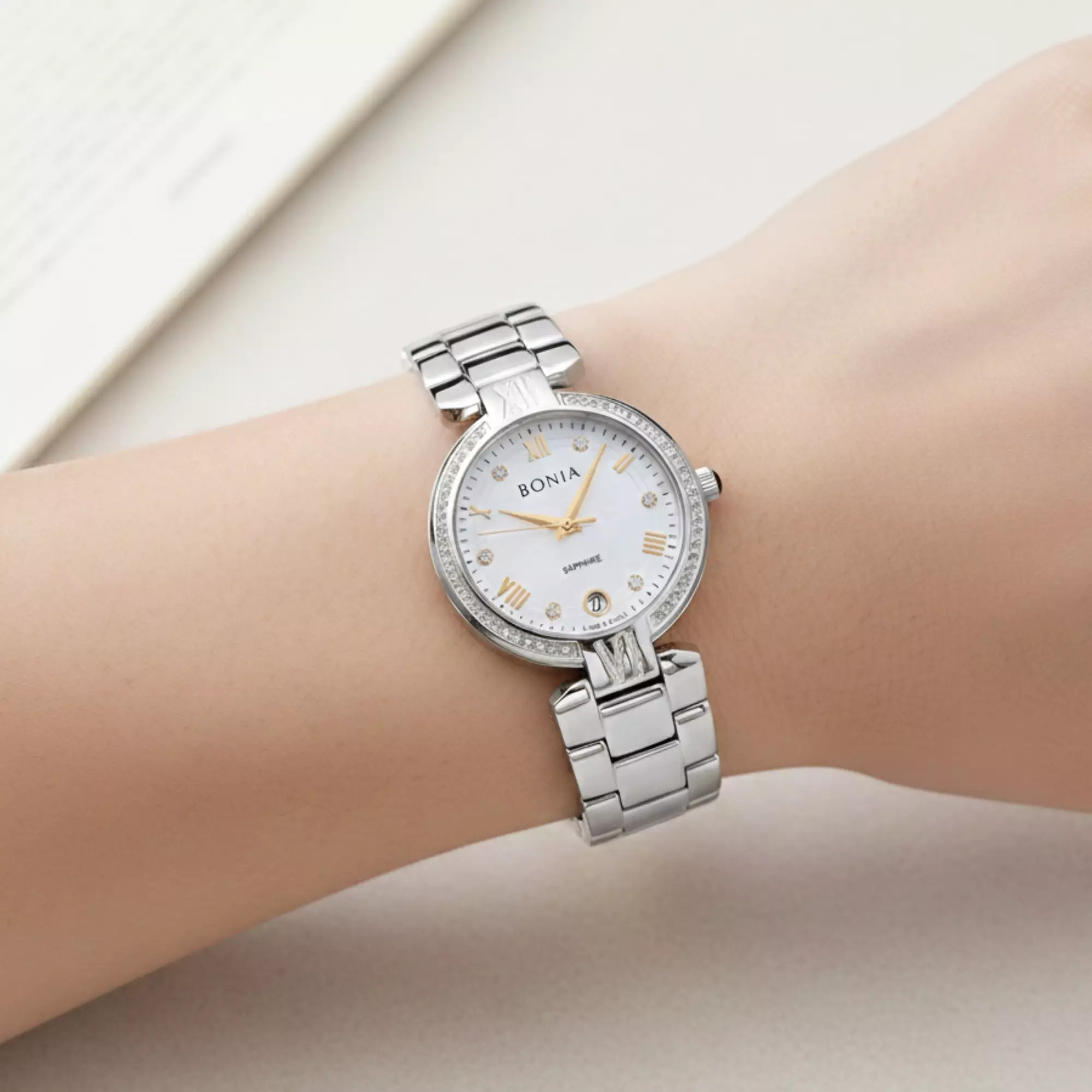 Jam Tangan Wanita Bonia Premium Analog BP10376-2353S Original