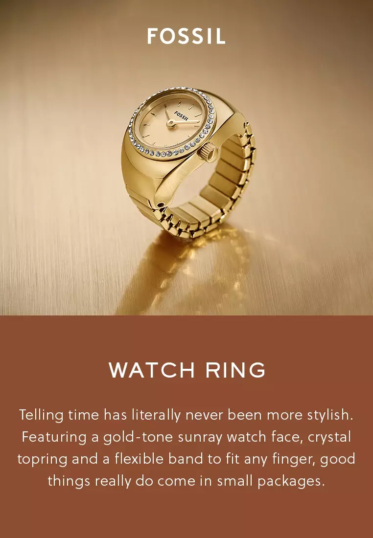 Buy Fossil Watch Ring ES5319 Online | ZALORA Malaysia
