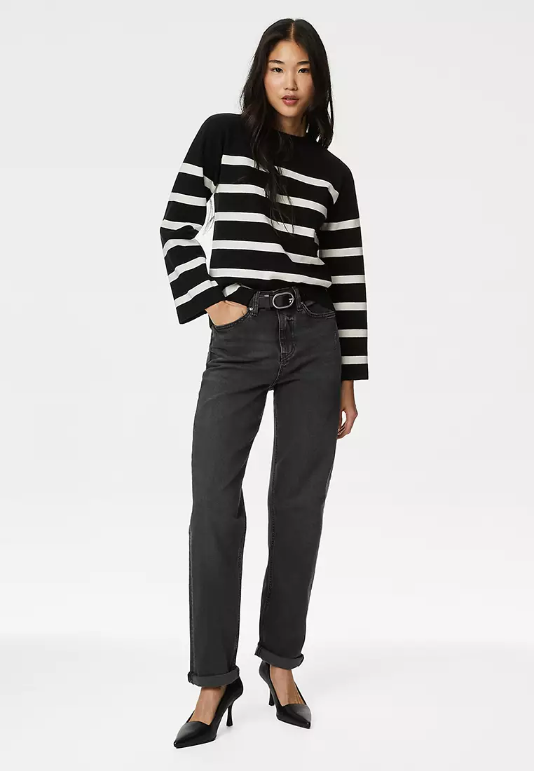 Boyfriend Ankle Grazer Jeans