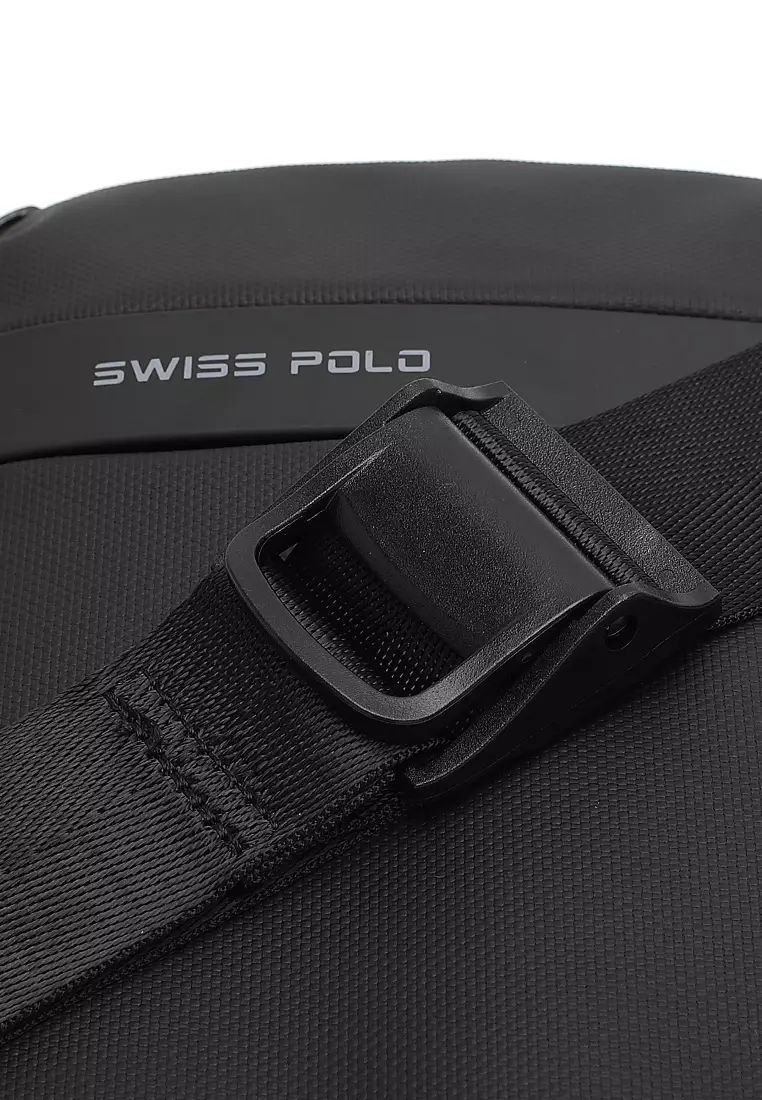 Men's Sling Bag / Crossbody Bag (Tas Selempang Pria) - Hitam