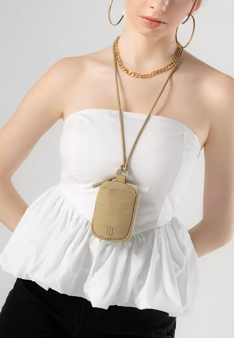 Poofah Lanyard Pouch - Khaki