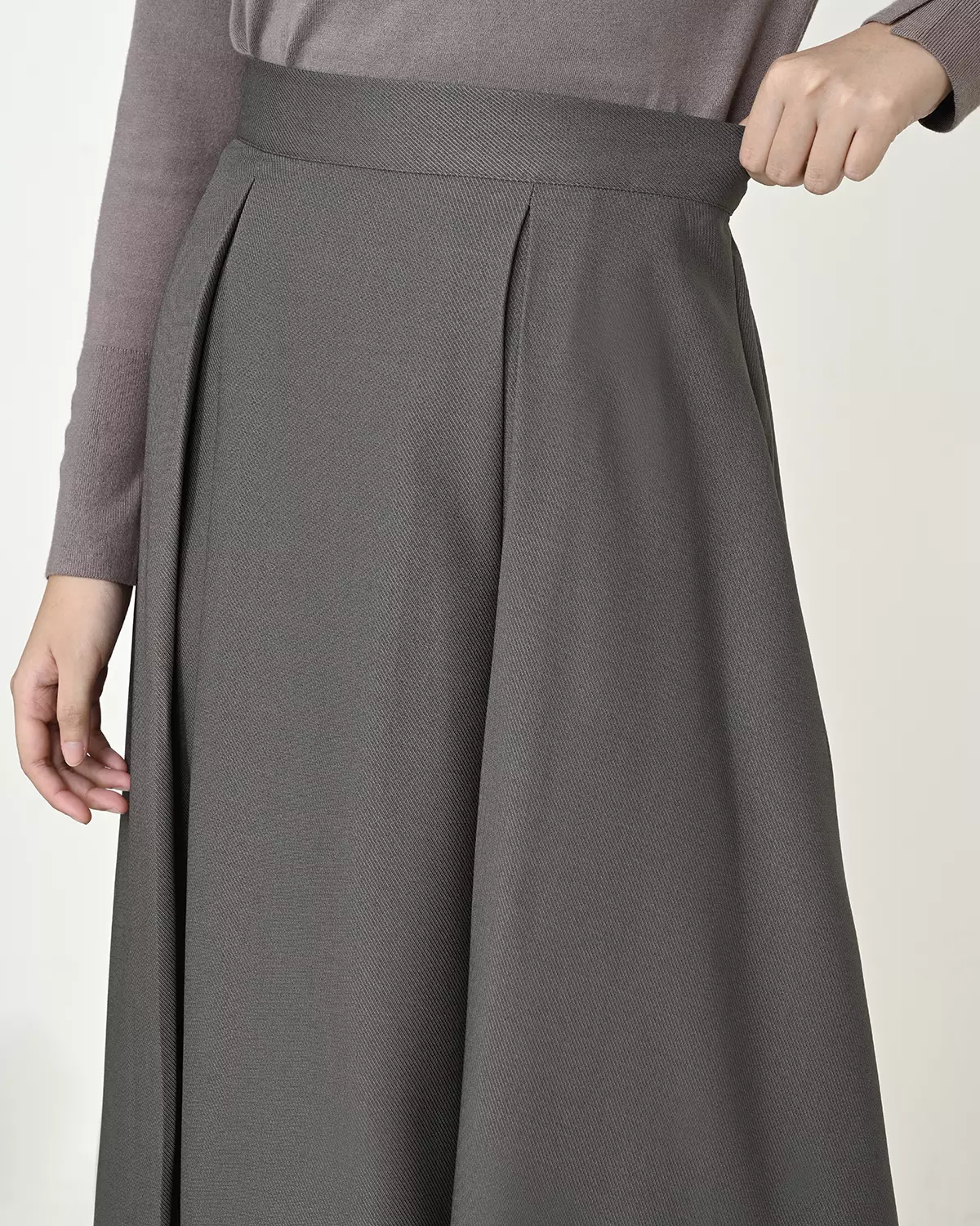 Geulis.id CHITOSE SKIRT - Olive