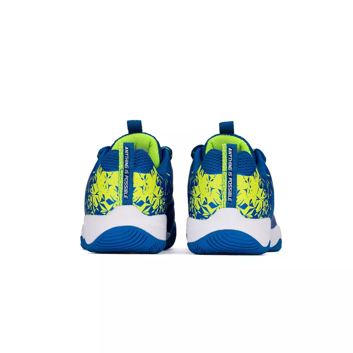 Li-Ning Badminton Shoes Hypersonic AYTT051-4 Blue/Lime