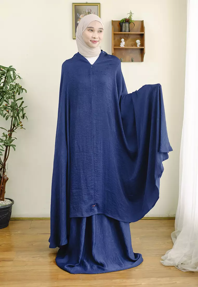 Humaira Prayer Set Navy New Pouch