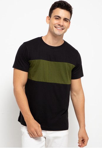 Jual Tolliver T Shirt With Block Color Original Zalora Indonesia