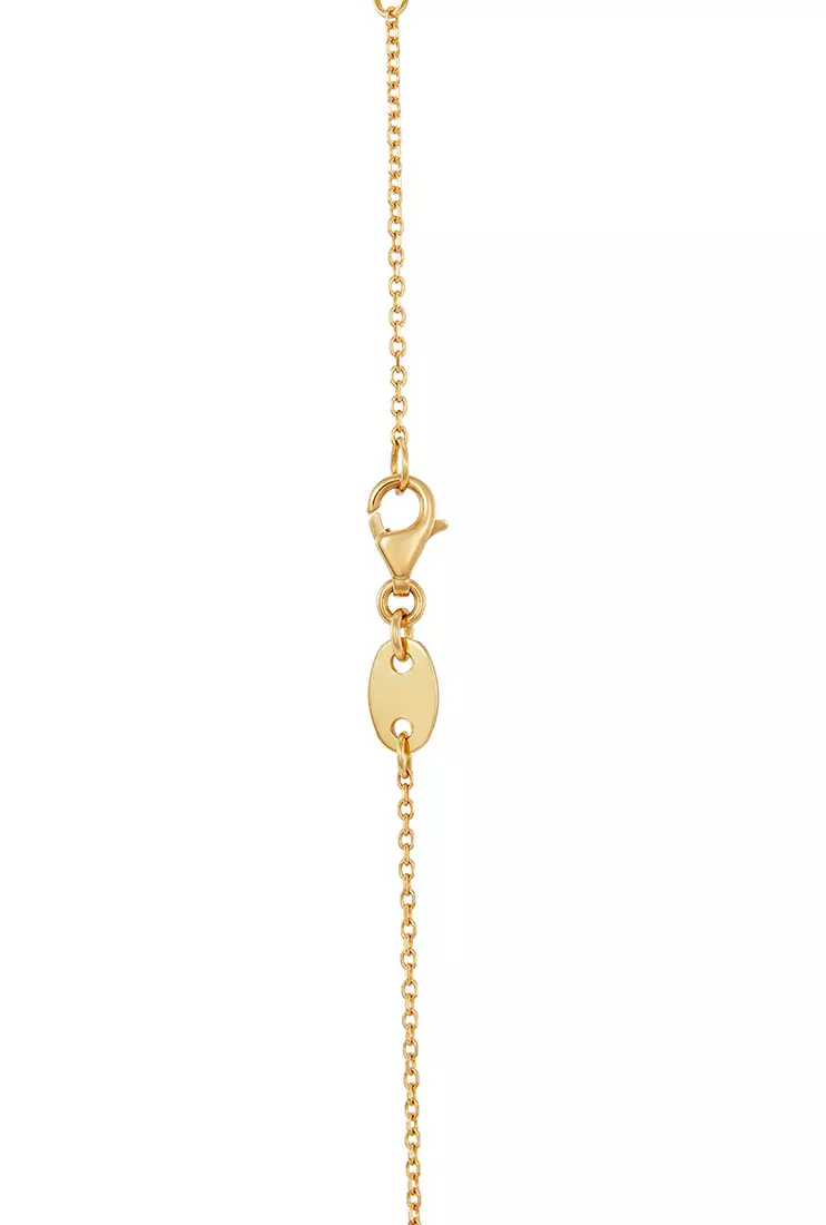 HABIB 750/18K Yellow Gold Necklace CJ-6-CL MNL15(18Y)