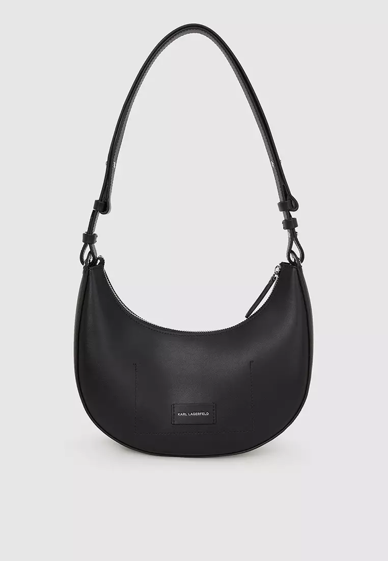 K/Circle Studs Moon Shoulder Bag