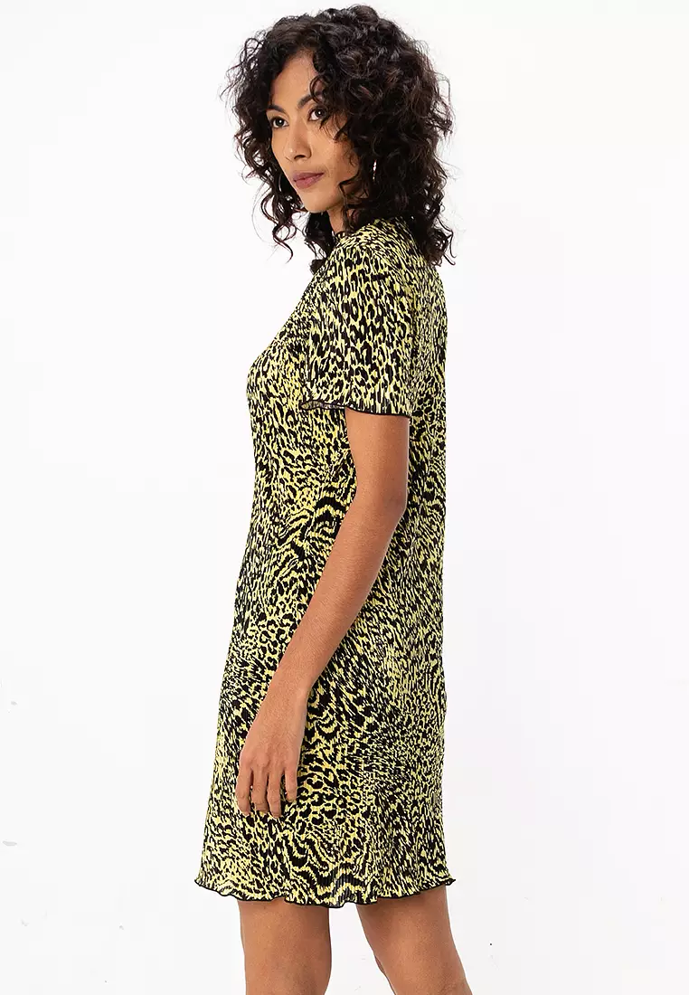 Buy ASOS Design Plisse Mini T-Shirt Dress 2025 Online ZALORA