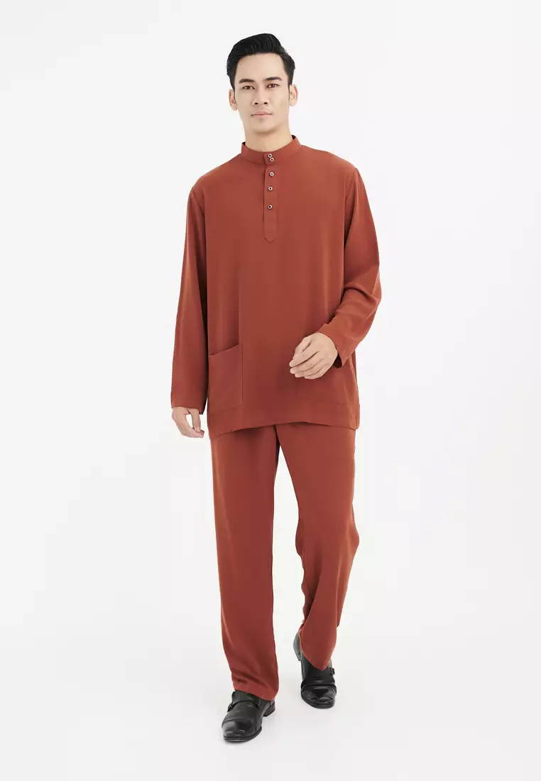 Gene Martino - Kalim Baju Melayu Modern Fit Sedondon – Adult 1186