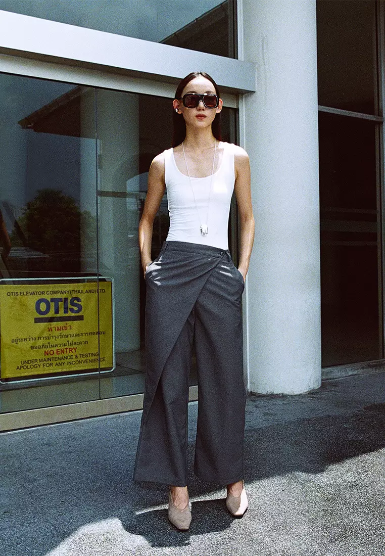 Asymmetric Layered Pants