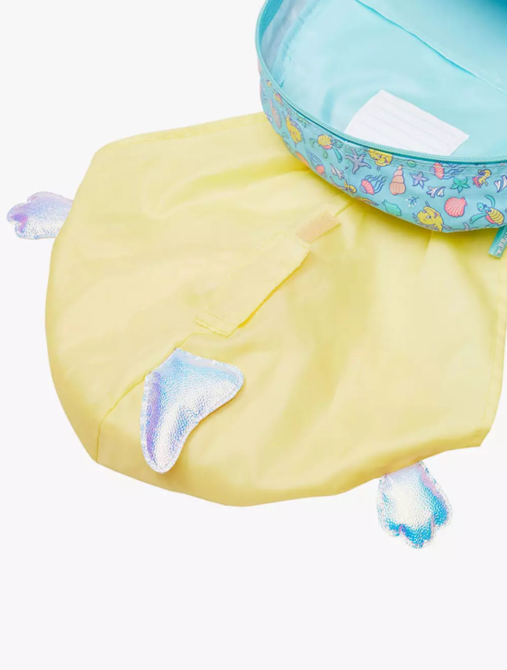 Smiggle Bag Backpackp Jnr Hoodie Disney Princess - IGL444530BLU - Blue