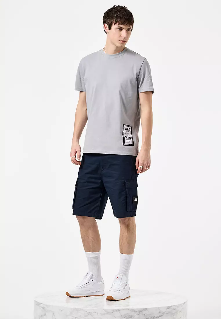 MENS NAVY MASCIA CARGO SHORT