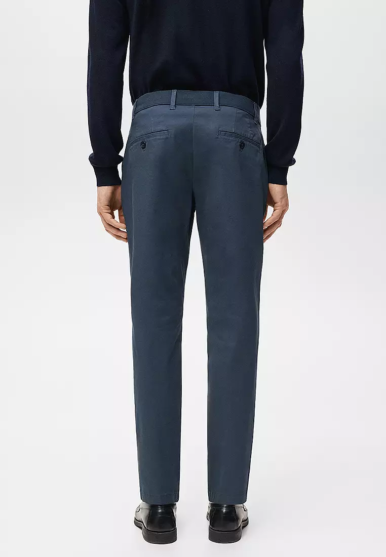 Pantalon Cropped Tapered Chino Pants