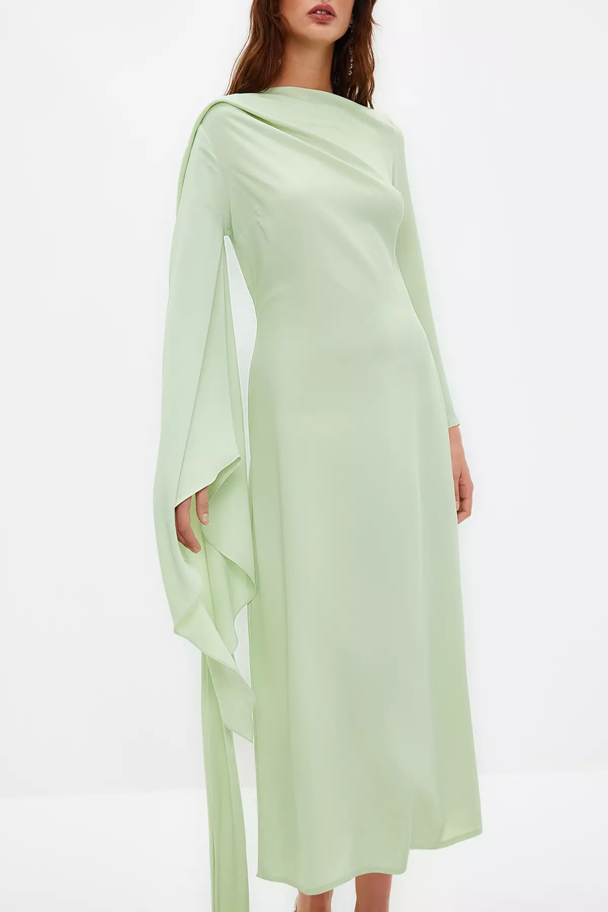 Draped Maxi Dress