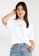 Calvin Klein white Monogram Boyfriend Tee - Calvin Klein Jeans Apparel 01C0BAAD454CC2GS_1