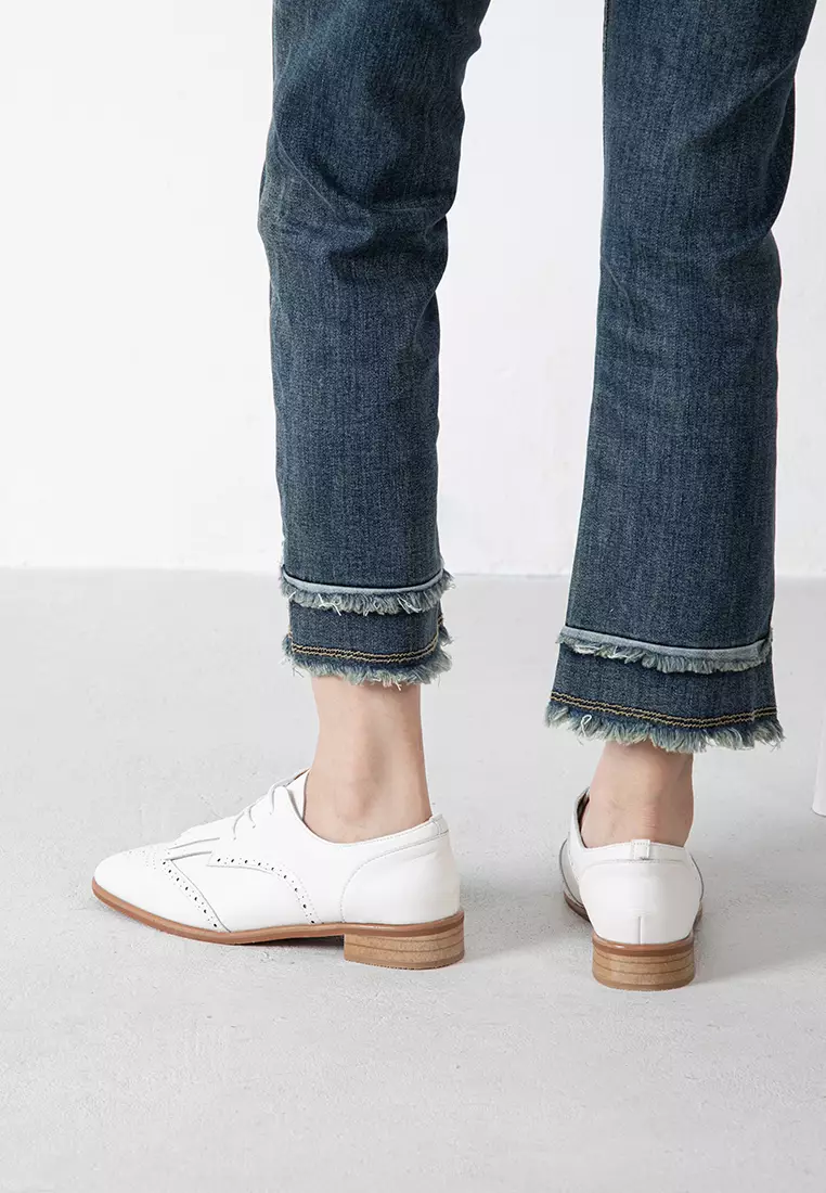 Brogue Leather Tassel Derbys TH926-3