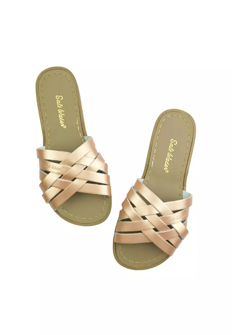 Discount on Salt-Water  shoes - SKU: Salt-Water Retro Slide Rose Gold