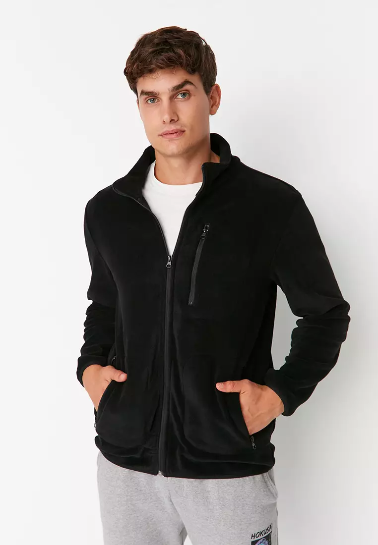 Buy Trendyol Zipper Fleece Sweater 2024 Online ZALORA Singapore