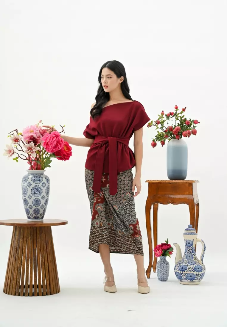 Ella off shoulder blouse