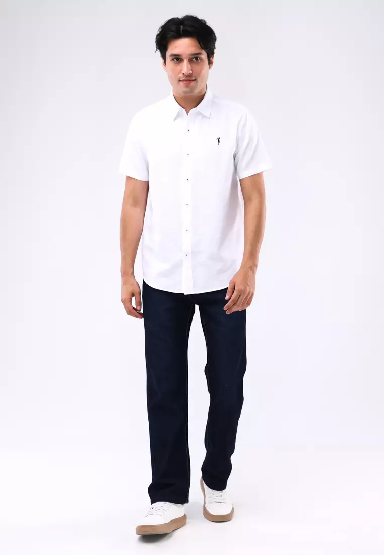 Woven Polo Short Sleeves