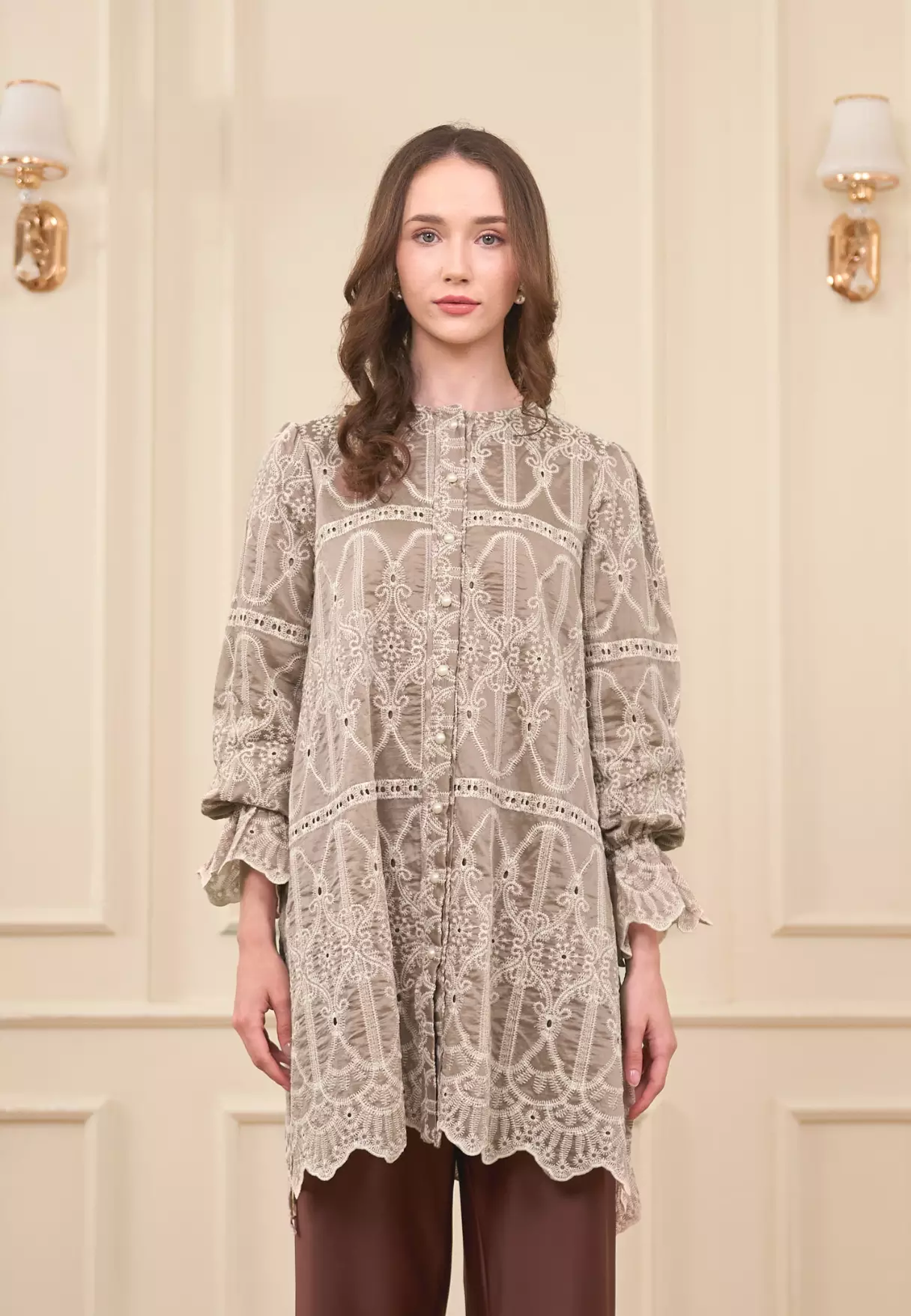 Tatiana Tunic - Taupe