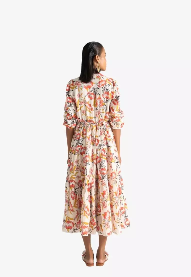 New Linen New Horizon Maxi Linen Dress