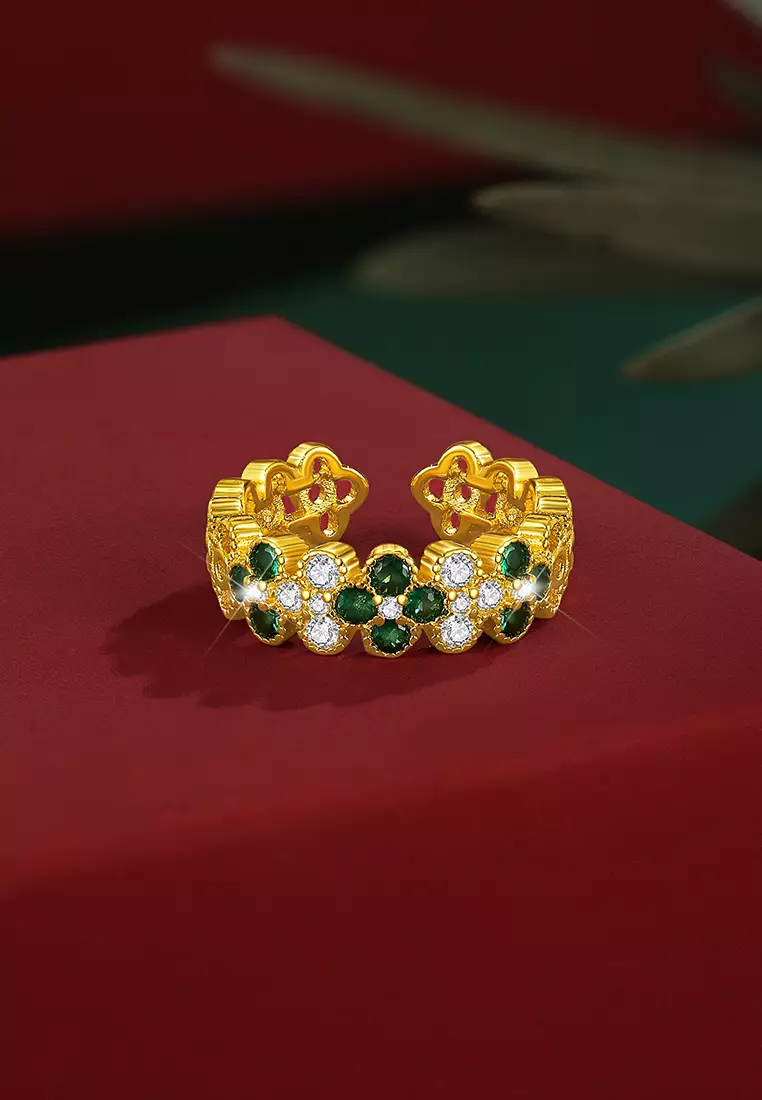 Cincin Wanita Korea Vintage Style Titanium Original Free Size Cincin Cewek Rings