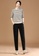 A-IN GIRLS black Elastic Waist Warm Casual Pants (Plus Cashmere) BD751AA7237630GS_6