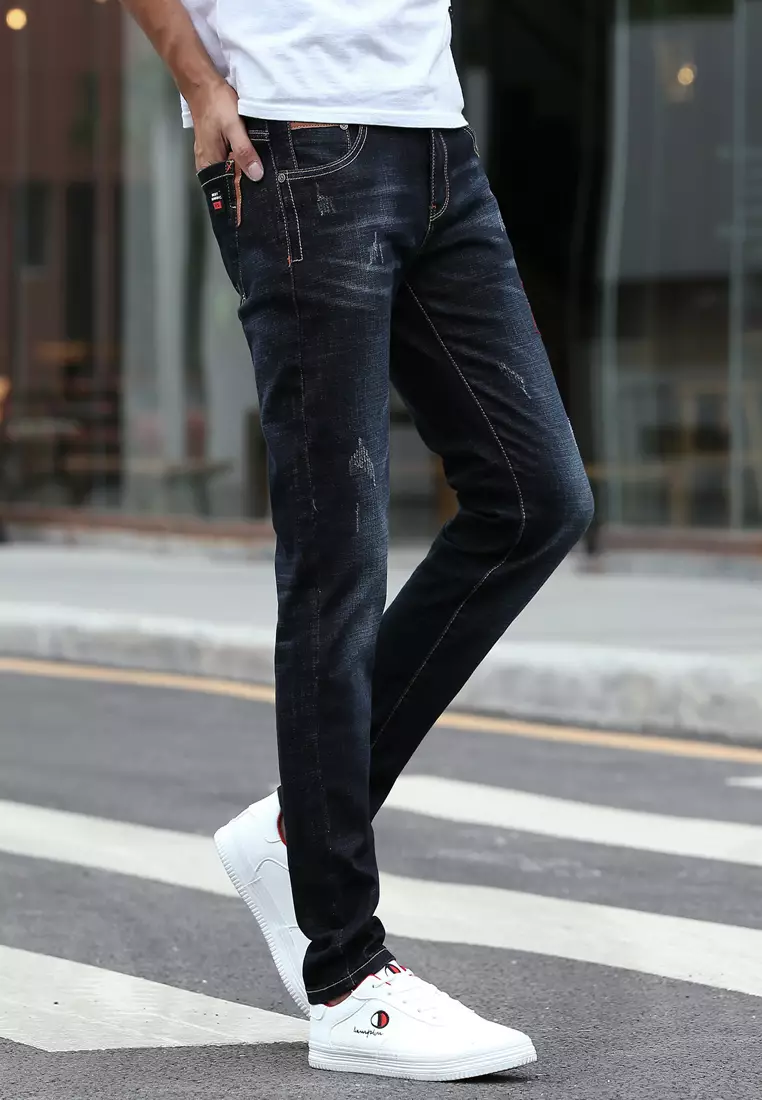 Twenty Eight Shoes Scratched Slim Fit Jeans ZBT325 2024 Buy