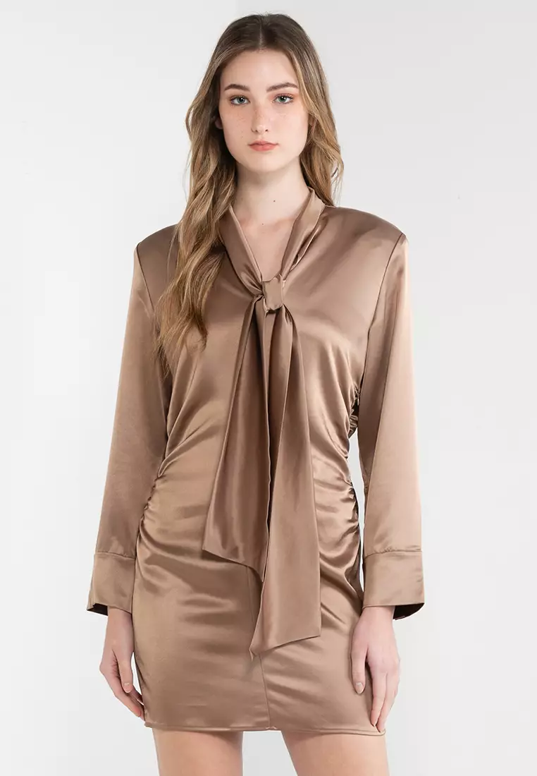 Other stories outlet satin dress
