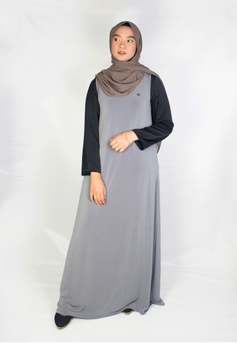 Buy Zaryluq Inner Dress In Ash Grey 2021 Online Zalora Singapore