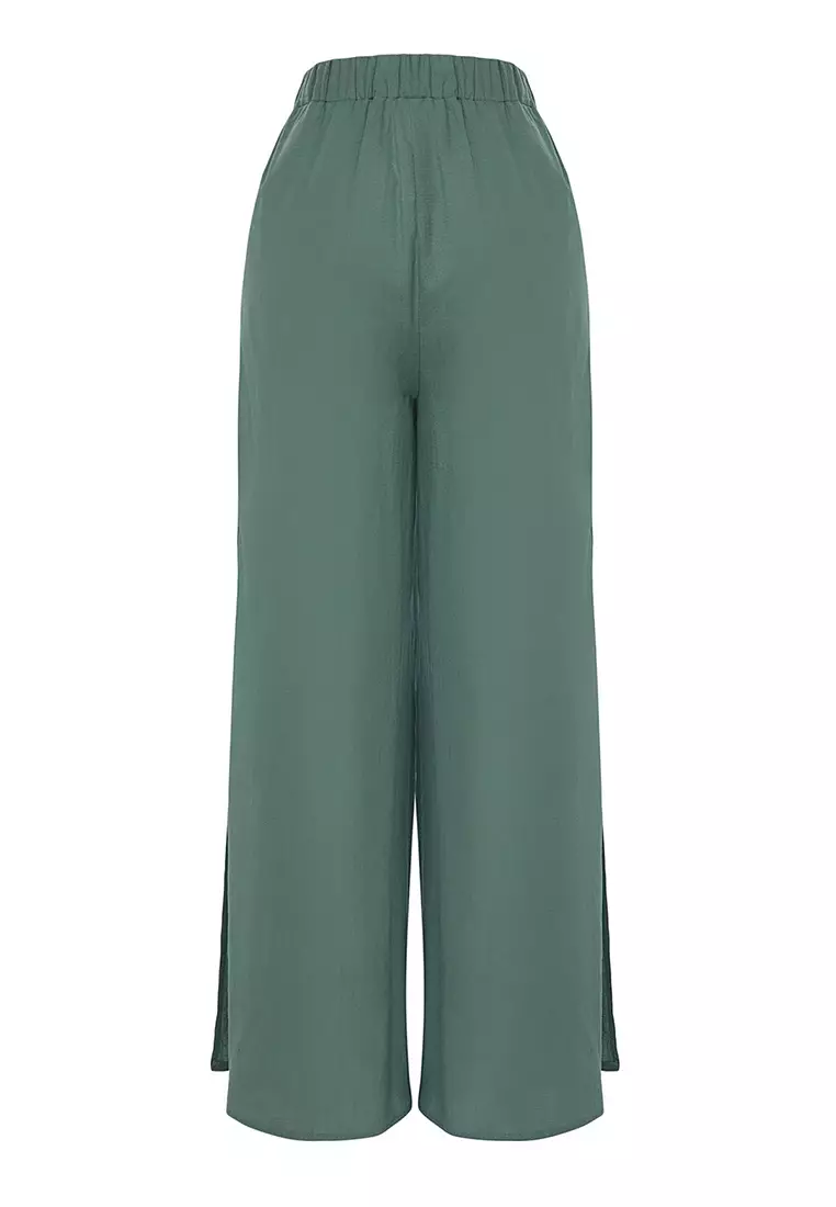 Wide Leg Beach Pants