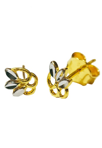 Buy Litz Litz 916 22k Gold Earrings Lge0025 1 46g Online Zalora Malaysia