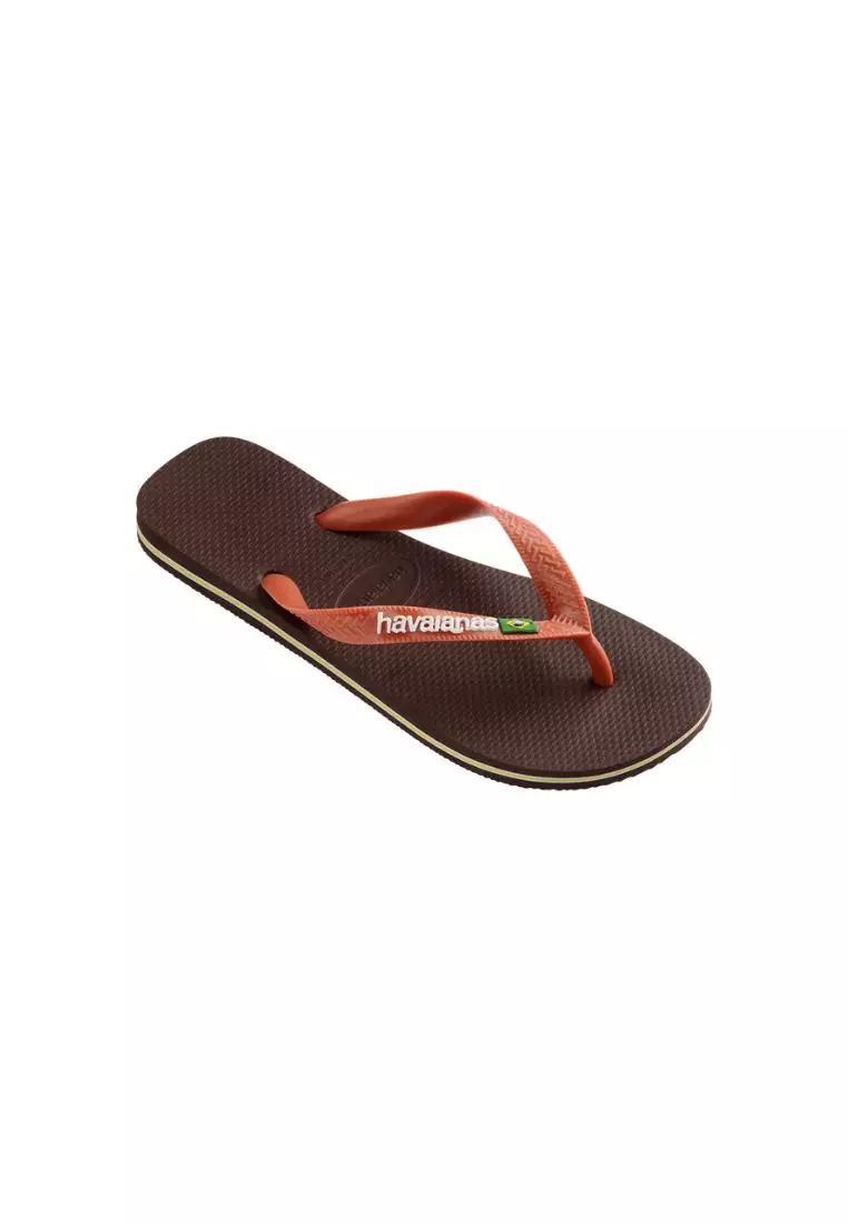 Brown havaianas outlet flip flops mens