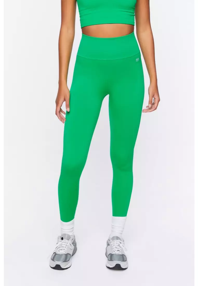 Forever 21 Women's Active Seamless High-Rise Leggings in Auburn Small -  ShopStyle