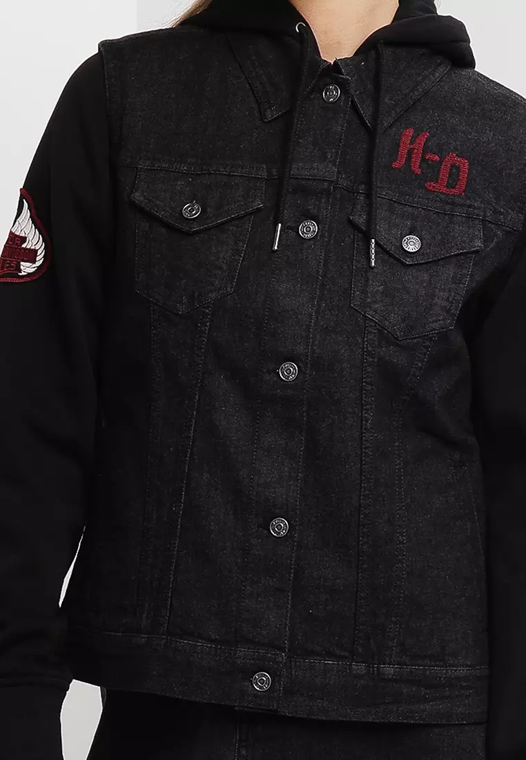 Harley 3 in 1 denim clearance jacket