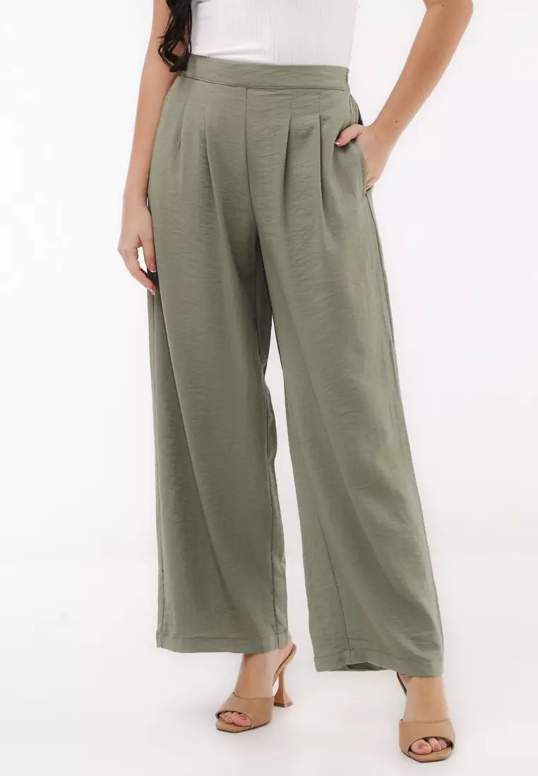 Wide Leg Trousers