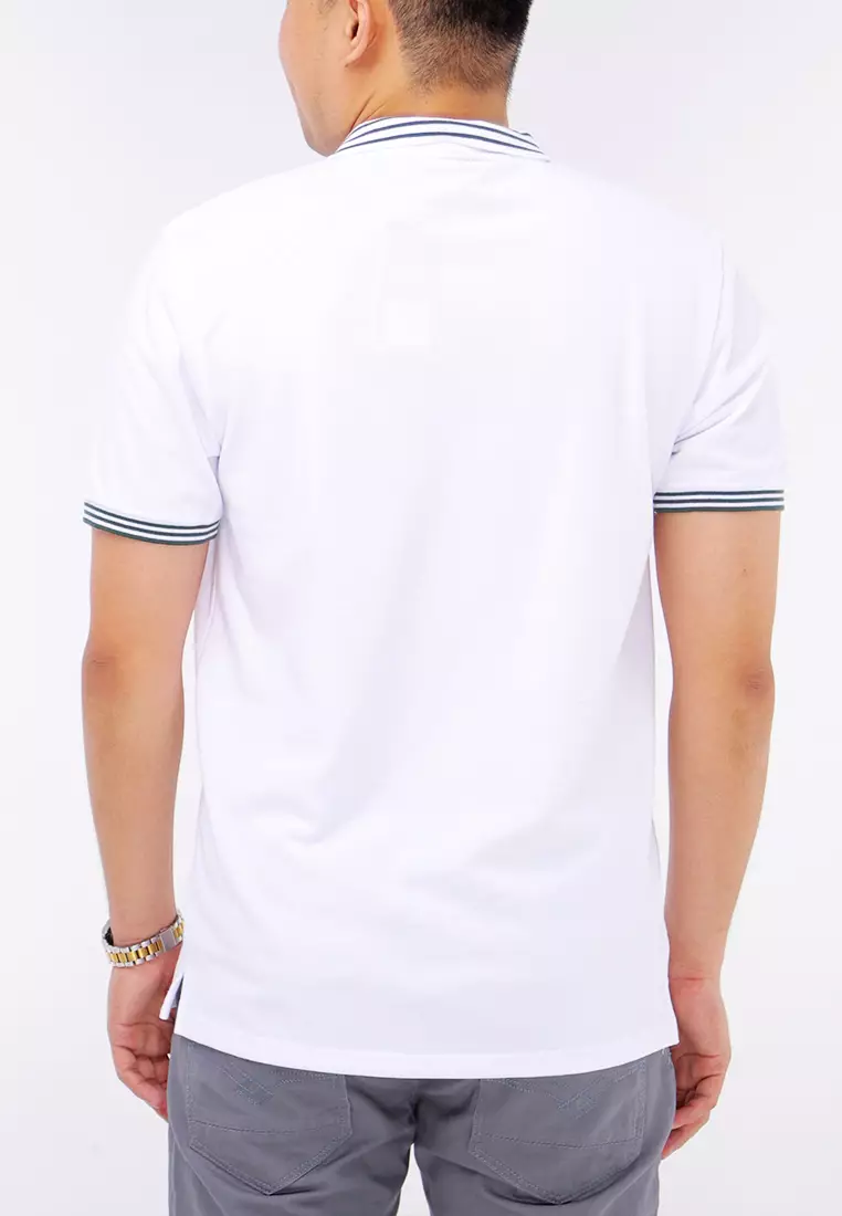 Cvc Collared Shirt Pique