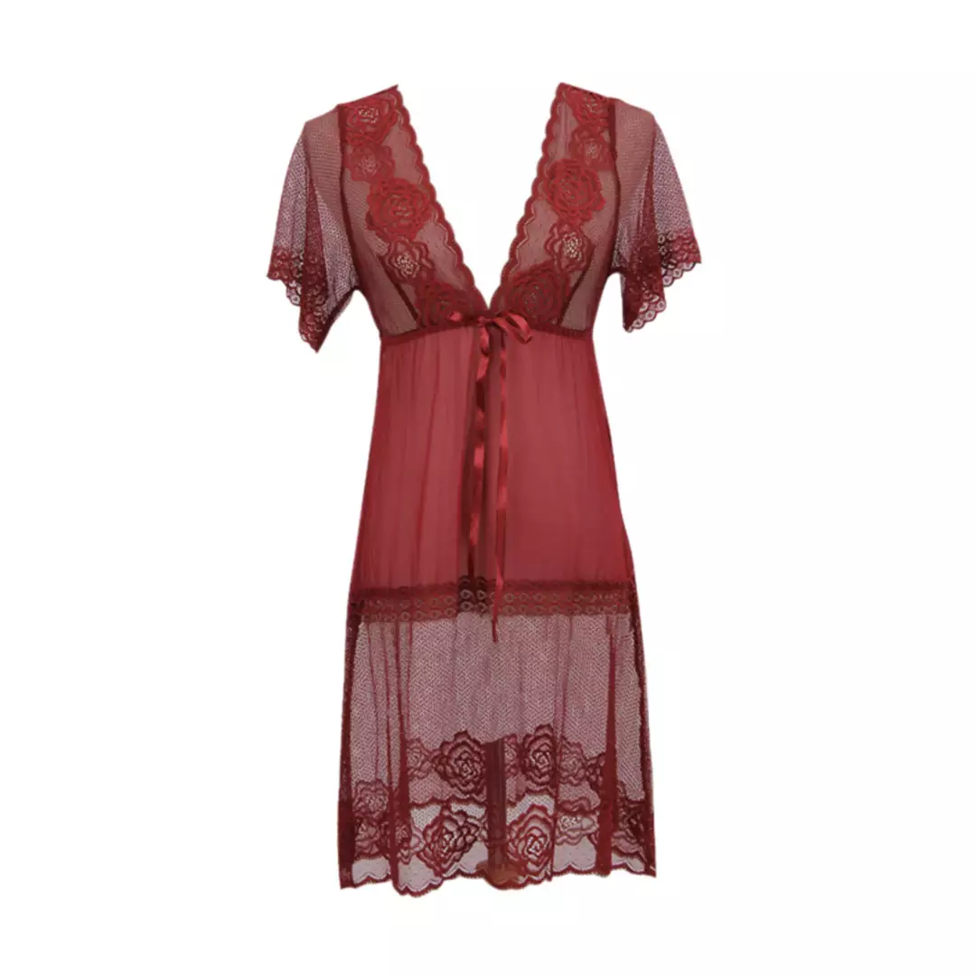 You've (You Have) Lingerie Seksi Lingerie Sexy Lingerie Set Daster Baju Tidur Seksi Dress Tidur Seksi 700028