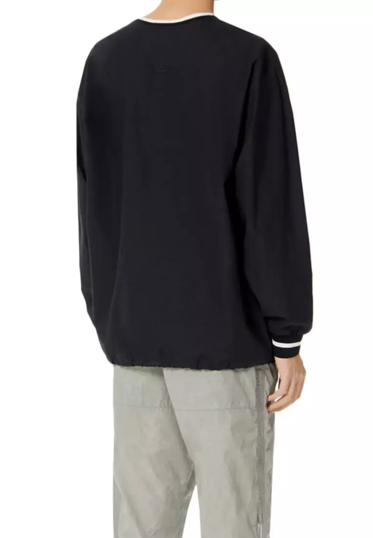 "Mermaids" Sweatshirt in Black